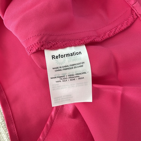 REFORMATION Spritz Top in Flambe - Picture 10 of 10